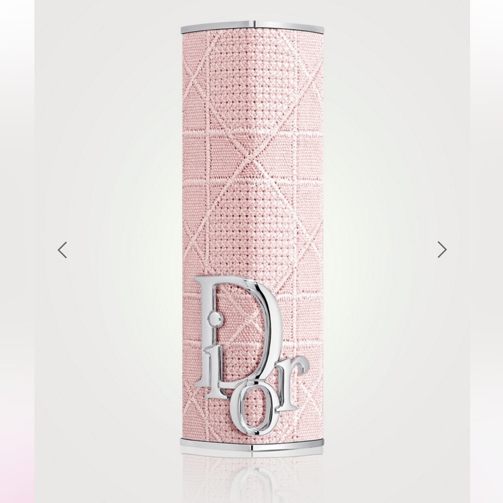 Dior Pink Quilted Lipstick Case